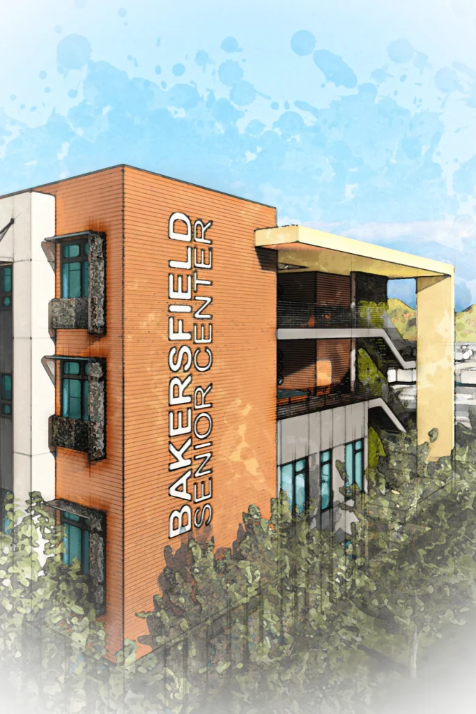 Bakersfield Senior Center & Affordable Housing by HPI Architecture