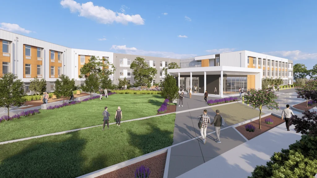 Districtwide Student Housing at the College of San Mateo by HPI Architecture