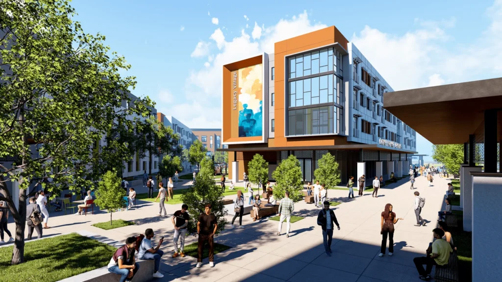 Legacy Village at San Bernardino Valley College by HPI Architecture