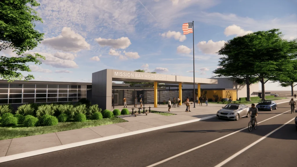 San Diego USD – Mission Bay High School entry