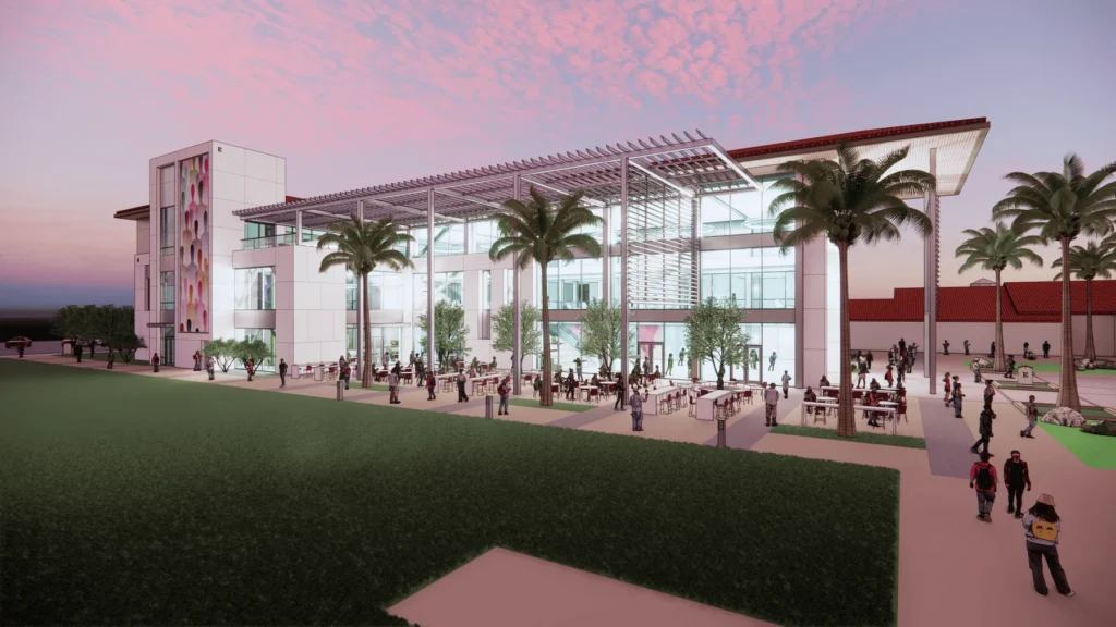 Long Beach City College – Student Center (Building E) exterior