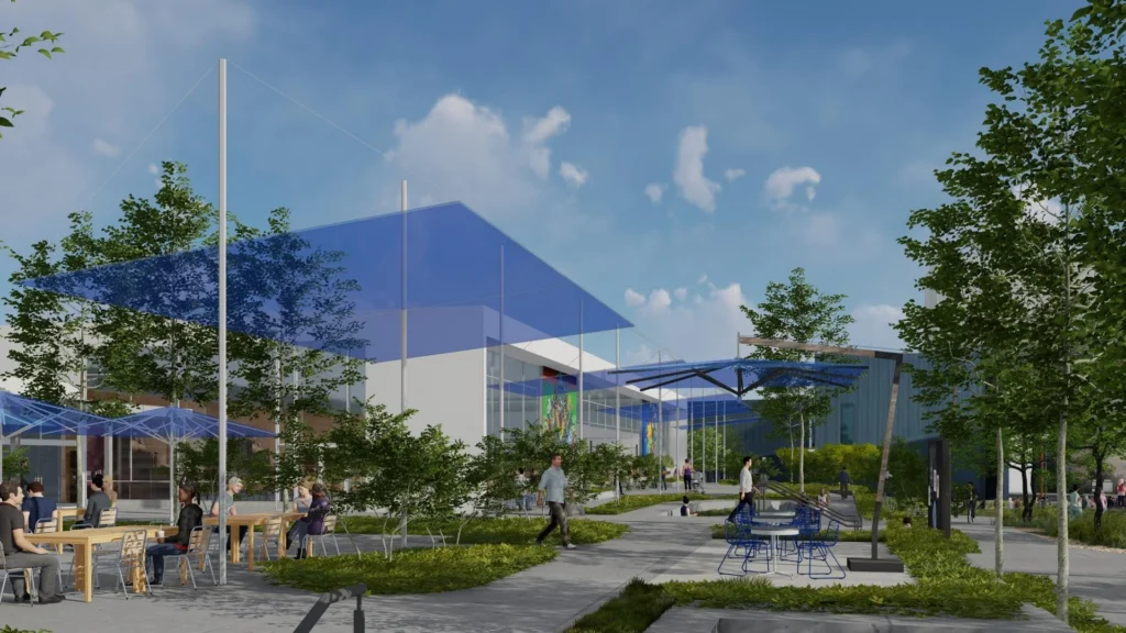 Cerritos College – Falcon Square by HPI Architecture